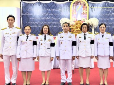 นางเยาวนิต หล่อประดับเพชร ผตจ.นครปฐม เข้าร่วมพิธีบำเพ็ญกุศลปัณรสมาวาร 15 วัน